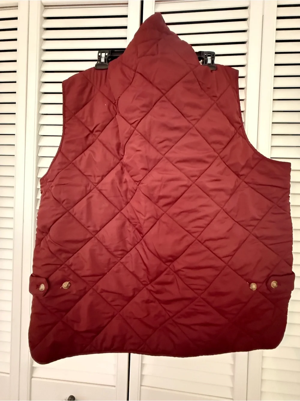 J Crew Vest Walker Puff Quilted Authentic Outerwear Mens XL Lined Zip Pockets